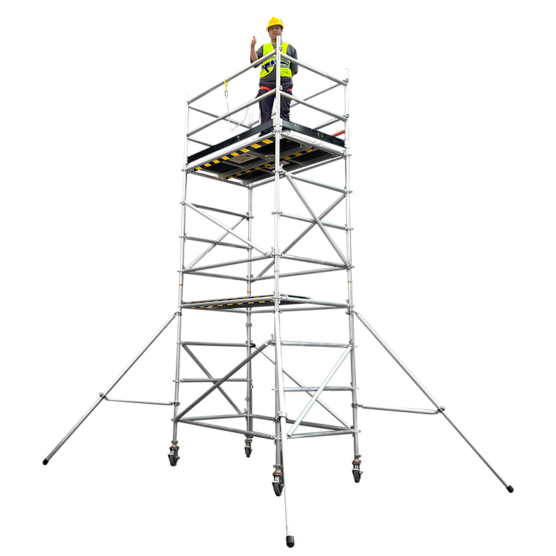 Aluminium Facade Scaffolding and Working Tower