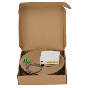 Usine pas cher prix FTTH Kit PTO Fibres Optiques DTIO Oto 4fo Boîte de terminaison murale - Product Image 4