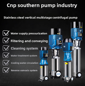 Bomba Multietapa de Acero Inoxidable de Alta Temperatura para la Serie <span class=keywords><strong>CDM</strong></span>/CDMFG, Temperatura de -<span class=keywords><strong>15</strong></span>~180, 304/316L MEI0.7, Caldera de Agua Caliente, HVAC - Product Image 3