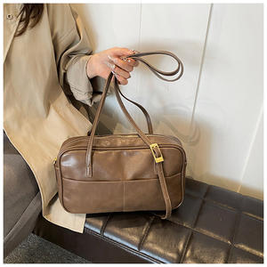 Offre Spéciale en 2025, sac à main à bandoulière noir polyvalent, grande capacité et style pratique, parfait pour les voyages quotidiens - Product Image 2