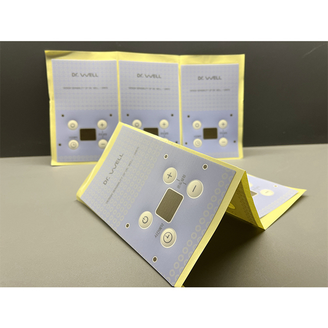 Custom Multiple Keys Membrane Plastic Keypad Graphics Overlay Membrane Switch Keypad Button