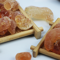 Gomme de pêche naturelle en granulés, qualité industrielle, épaississant, matière première, vente en gros par lots, MOQ 1KG, directement des fabricants