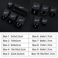 Boîte à bijoux carrée blanche lavable HongFa pour la Saint-Valentin, personnalisable avec logo doré imprimé, pour collier, bracelet, bague, vente en gros