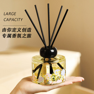 Yunhuan <b>Reed</b> <b>Diffuser</b> 200ml Floral Scented Home Fragrance Decor Bedroom Toilet Deodorizer Gift - Product Image 2