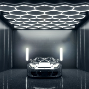 Tri-preuve linkable t5 led tube lumière, t5 linéaire led tube lampe, vêtements voiture <span class=keywords><strong>auto</strong></span> magasin hexagonal nid d'abeille led <span class=keywords><strong>garage</strong></span> lumière - Product Image 1