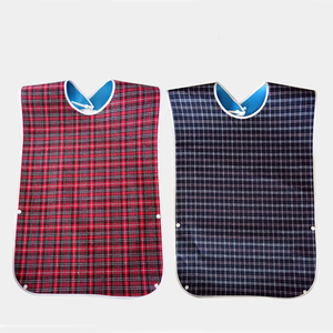 Grand <span class=keywords><strong>bavoir</strong></span> en silicone imperméable <span class=keywords><strong>pour</strong></span> adultes et <span class=keywords><strong>personnes</strong></span> <span class=keywords><strong>âgées</strong></span>, facile à nettoyer, style mignon, tablier sans manches <span class=keywords><strong>pour</strong></span> manger, utilisation par les barbiers <span class=keywords><strong>pour</strong></span> la nourriture - Product Image 5