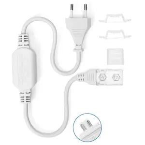 Bande LED 8 mm avec circuit intégré et alimentation, idéale pour l'éclairage décoratif et les projets de bricolage. - Product Image 1