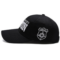 Casquette de baseball vintage personnalisée avec broderie de lettres, style hip-hop, réglable, unisexe, pour hommes et femmes, idéale pour l'extérieur, la rue, l'été, protection solaire, vente en gros
