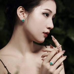 <span class=keywords><strong>ซี</strong></span>รีส์งานแต่งงาน S925 เงินแท้ แหวนผู้หญิง <span class=keywords><strong>ซี</strong></span>รีส์<span class=keywords><strong>รัก</strong></span>สีชมพู เครื่องประดับงานแต่งงาน - Product Image 5