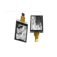 Layar LCD TFT Monokrom Sharp Brand LS013B7DH05 1,3 Inci dengan Lampu Latar EL, Resolusi 144x168, Antarmuka SPI, Panel Sentuh FPC 10-Pin