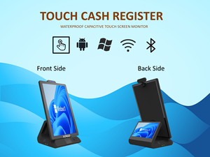 เครื่องบันทึกเงินสด POS แบบ All-in-One หน้าจอสัมผัส<span class=keywords><strong>ค</strong></span>ู่ ขนาด 21.5 นิ้ว สำหรับร้าน<span class=keywords><strong>ค</strong></span>้า<span class=keywords><strong>ป</strong></span>ลีก พร้อมเ<span class=keywords><strong>ค</strong></span>รื่องสแกน/เครื่องอ่านบัตร/กล้อง รองรับ Wi-Fi 6 - Product Image 3
