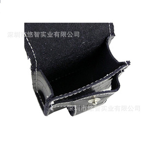 Étui à cigarettes en cuir PU, étui à cigarettes et briquet intégrés, étui de protection personnalisé pour cigarettes, style ceinture - Product Image 3