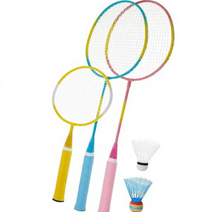 ชุดแบดมินตัน JIAHANG สำหรับพ่อแม่ลูก สนุกสุดมันส์ โครงสร้างเหล็กอัลลอยด์ ไม้แบดมินตัน<span class=keywords><strong>สาย</strong></span>ซอฟท์กัต ด้ามจับ PU พร้อมกระเป๋า สำหรับกีฬาครอบครัว - Product Image 3