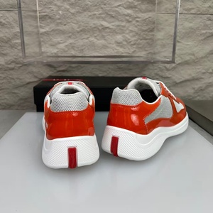 Chaussures de course en daim de haute qualité au design luxueux Orange PADDS Haute couture Légères - Product Image 3