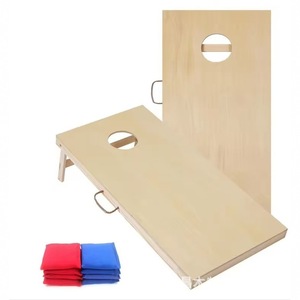 Tablero de madera transfronterizo para lanzar sacos de arena, tablero de juego para deportes de interior y exterior, tablero de lanzamiento de sacos de arena - Product Image 1