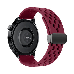 <span class=keywords><strong>IVANHOE</strong></span> 20/22mm banda magnética para Samsung Galaxy Watch 5/4/pro/3 Classic Active 2 44mm 40mm 46mm 42mm pulsera deportiva de silicona - Product Image 4