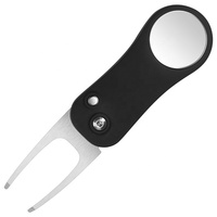 Marqueur de balle magnétique personnalisé pour le golf, outil de réparation de divots en alliage de zinc moulé sous pression, léger, portable et multifonctionnel