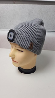 Chapeau de course nocturne automne-hiver avec lumière, 100 % coton, motif camouflage et nœuds