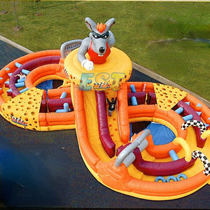 Parcours d'obstacles gonflable <span class=keywords><strong>pour</strong></span> tracteur d'extérieur, équipement de parcours d'obstacles gonflable <span class=keywords><strong>pour</strong></span> tracteur <span class=keywords><strong>pour</strong></span> locations de fêtes - Product Image 4