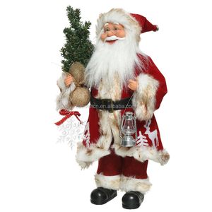 Sacchi <span class=keywords><strong>di</strong></span> Stoffa <span class=keywords><strong>di</strong></span> Lusso da 60cm per Babbo <span class=keywords><strong>Natale</strong></span>, Decorazioni per <span class=keywords><strong>Albero</strong></span> <span class=keywords><strong>di</strong></span> <span class=keywords><strong>Natale</strong></span>, Forniture per Feste Natalizie, Vendita all'Ingrosso, Ecologico - Product Image 2