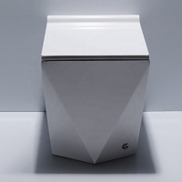 Toilette intelligente électrique monobloc avec bidet intégré