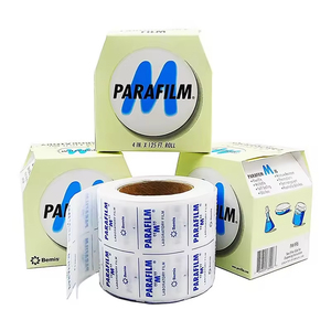 ฟิล์มปาราฟิล์ม เอ็ม สำหรับห้องปฏิบัติการ ขนาด 4 นิ้ว x 125 ฟุต ม้วน ฟิล์มกันน้ำสำหรับปิดผนึก ใช้ในห้องปฏิบัติการ - Product Image 1