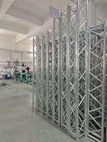 Estructura de Aluminio para Eventos Lighting Bolt Box Truss, Estructura de Techo para Escenarios, Modular, Carga Pesada, Capacidad de Carga de 500 kg, Equipo para DJ