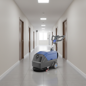 Fregadora de <span class=keywords><strong>Pisos</strong></span> de Alta Velocidad M1-2, 180 rpm, Motor de Cepillo de 380 W, <span class=keywords><strong>Limpieza</strong></span> <span class=keywords><strong>Profunda</strong></span> para <span class=keywords><strong>Pisos</strong></span> Industriales Sucios - Product Image 4