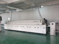 Machine de soudage à air chaud sans plomb à dix zones de température automatiques, nouvelle pompe moteur de pointe pour les industries SMT JAGUAR