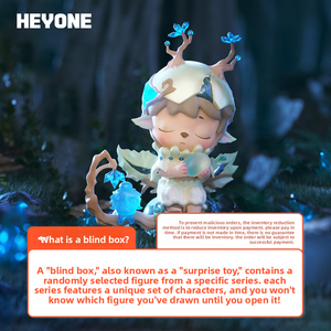 HEYONE Black Play Rescue Miss Qiao Figura Coleccionable de PVC en Caja Sorpresa, Decoración Creativa, Regalo - Product Image 5