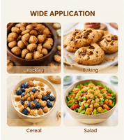Amandes de Californie en gros, fruits secs de haute qualité en vrac, noix et amandes crues au goût sucré, en-cas à prix abordable