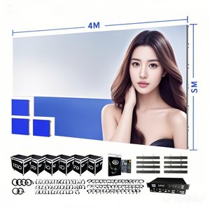 Airc4.81 Indoor Led Display 4X3M Voor Reclame Indoor <span class=keywords><strong>Stand</strong></span> Vloer Installatie P2.976 Voor Video Muur Podium Tv <span class=keywords><strong>Media</strong></span> Oem - Product Image 3
