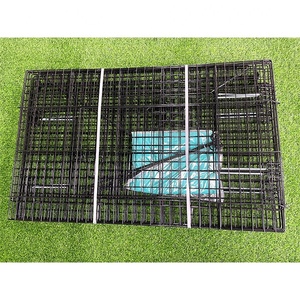 Jaula de pollo plegable de metal portátil jaula de <span class=keywords><strong>conejo</strong></span> portador de mascotas - Product Image 4