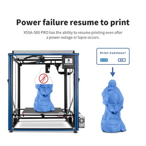 Impresora 3D Industrial Tronxy X5SA-500 PRO con Cama Grande de 500*500*600mm, de Vidrio y Metal, Corexy, Venta al por Mayor - Product Image 5