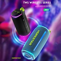 Enceinte portable sans fil HOPESTAR P64 40W grande puissance pour extérieur, avec subwoofer Bluetooth 5.4 et éclairage RGB
