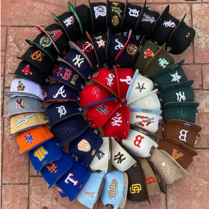 Cappellino da Baseball di Alta Qualità, Nuovo Originale, Stile Vintage Sportivo, Ricamo 3D, 5/6 Pannelli, Lussuoso Cappello Snapback - Product Image 1