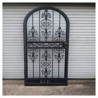 Porte de sécurité extérieure moderne Prima pour villa, cadre en fer forgé, portes à double vitrage, construction en acier, isolation phonique