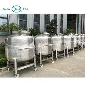 Sanitary food grade stainless steel pressure vessel oil storage tank oil extractor tank