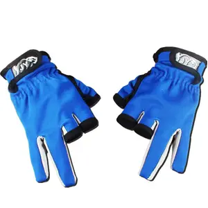 Gants de Sport 3 doigts sans doigts, produit Offre Spéciale, bon prix, gants de pêche imperméables, gants de pêche antidérapants à 3 doigts