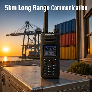 วิทยุสื่อสารแบบมือถือ Wanneton UV6F รุ่นอนาล็อก FM Transceiver VHF/UHF กำลังส่ง 5 วัตต์ ระยะ 0-5 กิโลเมตร แบตเตอรี่ 1000-1500mAh - Product Image 2