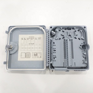 12-core PC ABS chấm dứt quang FTTH sợi hộp phân phối 225x200x65 mét thiết bị sợi quang - Product Image 2