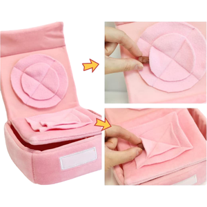 Custom High Quality New <strong>Pet</strong> <strong>Toys</strong> Cute Bite Resistance Cosmetics Snack <strong>Pocket</strong> Hide Food Squeaky Plush Chew <strong>Toy</strong> for Dog - Product Image 3