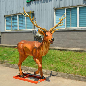 Renne astronomique de noël, résine taille de vie - Product Image 4