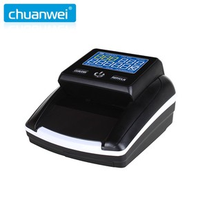 Chuanwei AL-130 xách tay tiền giấy Detector UV LCD hiển thị tiền mặt Detector ECB FCC cấp giấy chứng nhận kiểm tra nhựa máy đếm - Product Image 2
