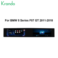 Radio Android à double écran 22 "pour BMW Série 5 F07 GT 2011-2018 Unité principale de voiture GPS Navigation DVD Player Wireless CarPlay 4G Auto
