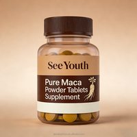 Comprimés de racine de maca pure OEM/ODM pour l'énergie masculine, la résistance et les performances physiques