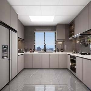 Gabinetes de Cocina de Madera de Diseño Moderno con Laca, Hechos en China, Diseño Personalizado, Muebles de Cocina de Calidad, Armario de Cocina Personalizado - Product Image 1