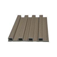 Panel de Pared de WPC de Bambú Ecológico e Impermeable, Diseño Interior y Exterior, Revestimiento de Plástico 3D, Decoración de Madera para Hoteles y Escuelas