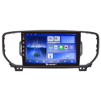 Pour KIA KX5 Sportage R 2016-2018 Noir 9 Pouces Autoradio Double DIN Octa-Core Quad Stéréo GPS Navigation Android