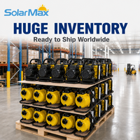 Pompa Surya Permukaan SolarMax DC 48V 750W untuk Irigasi Pertanian, Daya Angkat 15m, 15m³/jam, 1HP, Bahan Stainless Steel 304
